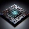 Imagine generata de AI cu noul cip AI Ascend 910C de la Huawei.