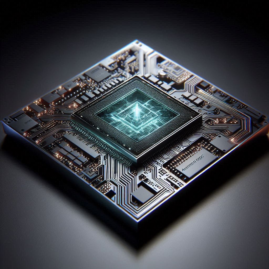 Imagine generata de AI cu noul cip AI Ascend 910C de la Huawei.