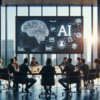 Illustration representing Inteligența Artificială în Afaceri in context of IA în Afaceri: Dincolo de Hype-ul Blogosferei